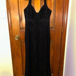 Black Lace Maxi Prom/ Formal Dress